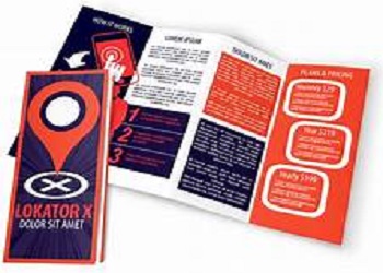 Mailer Warehouse accordian fold brochure