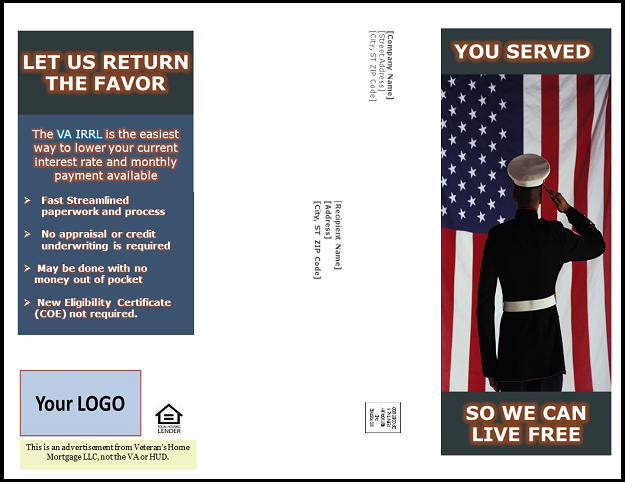 VA IRRRL marketing brochure